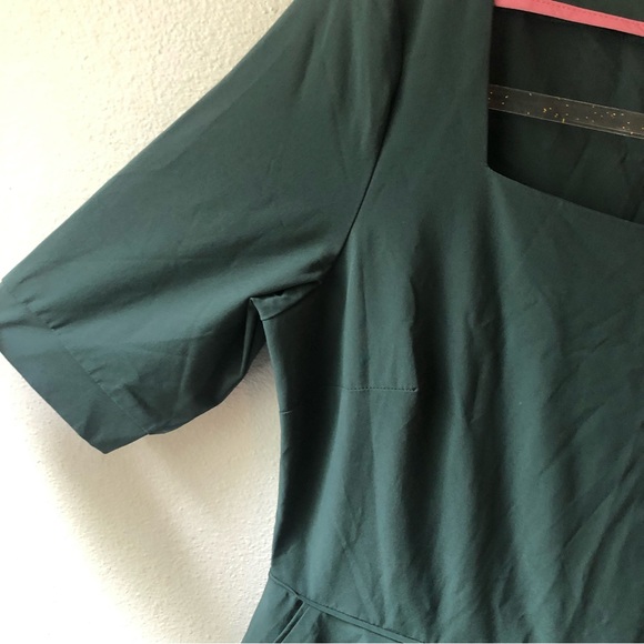 NWT Betabrand Dress Green Elixir Green Pinup Vintage size Small - Picture 4 of 11